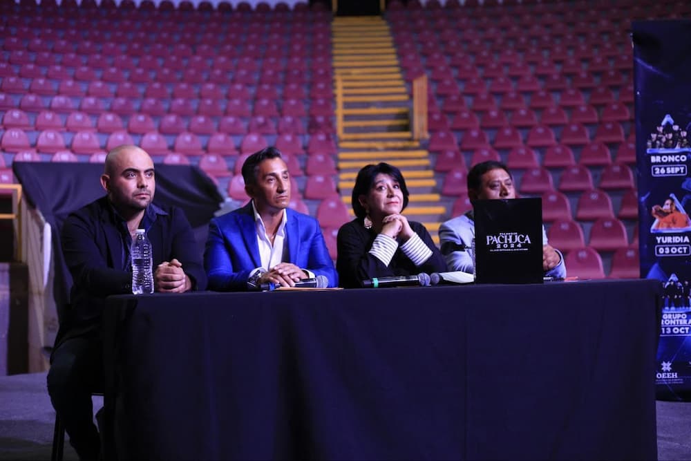 Presentan cartel del Palenque de la Feria de San Francisco Pachuca Hidalgo 2024