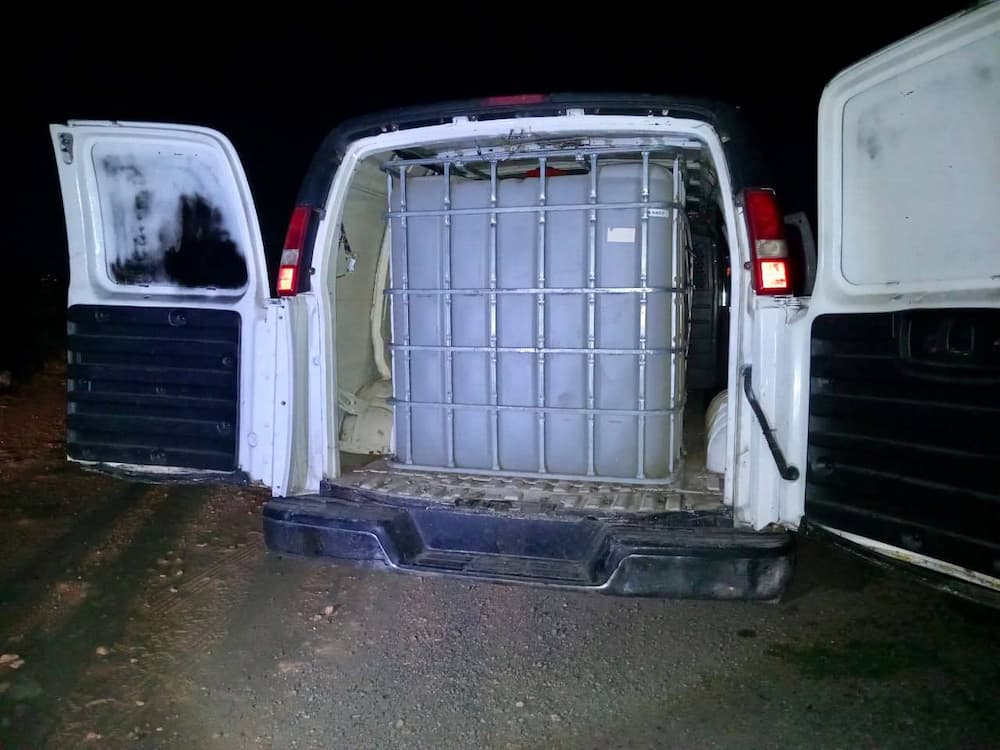 Policía Estatal recupera 2 mil 700 litros de hidrocarburo en Mineral de la Reforma