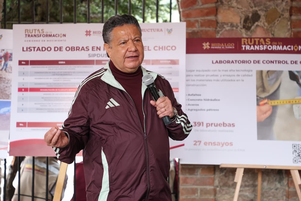 Recibirá Mineral del Chico cerca de 130 millones de pesos para fortalecer infraestructura