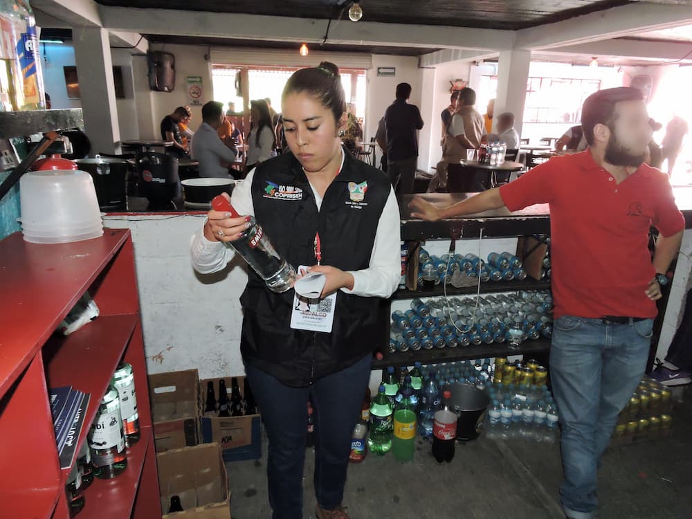 Copriseh intensifica acciones de control sanitario en bares y restaurantes