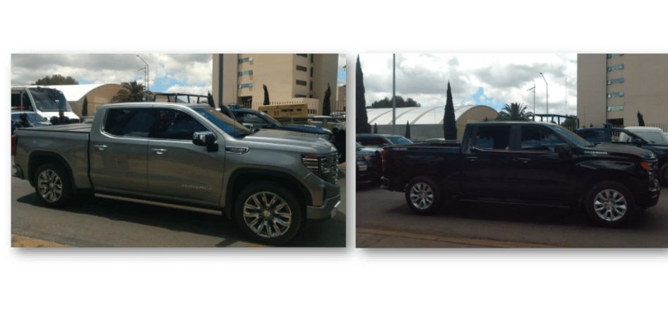 Policía de Puebla, uno de los detenidos en camionetas de lujo en Pachuca