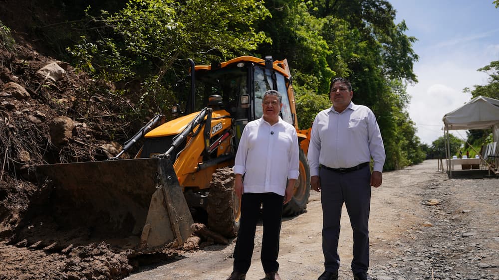 Invierten 500 mdp de recursos extraordinarios para caminos y carreteras afectadas por lluvias