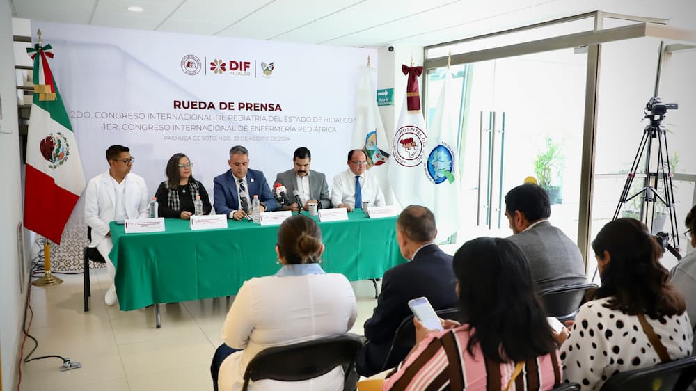 Hidalgo será sede del Congreso Internacional de Pediatría