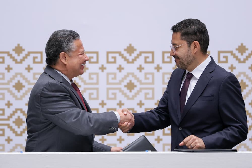 Gobiernos de Hidalgo y CDMX signan convenio en materia de innovación tecnológica