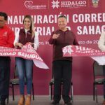 Julio Menchaca inaugura modernización del corredor Industrial de Ciudad Sahagún