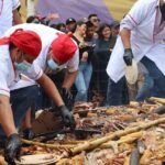 Destapan el hoyo de barbacoa más grande en Dajiedhi, Actopan