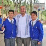 Titular del IHE visitó escuelas del municipio de Lolotla