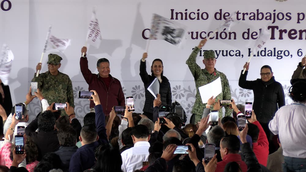 Arrancan los trabajos preliminares para la construcción del Tren México-Pachuca