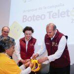 Comunidad educativa de Hidalgo se suma al Boteo Teletón 2024