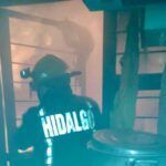 Atienden Bomberos explosión en vivienda de Venta Prieta