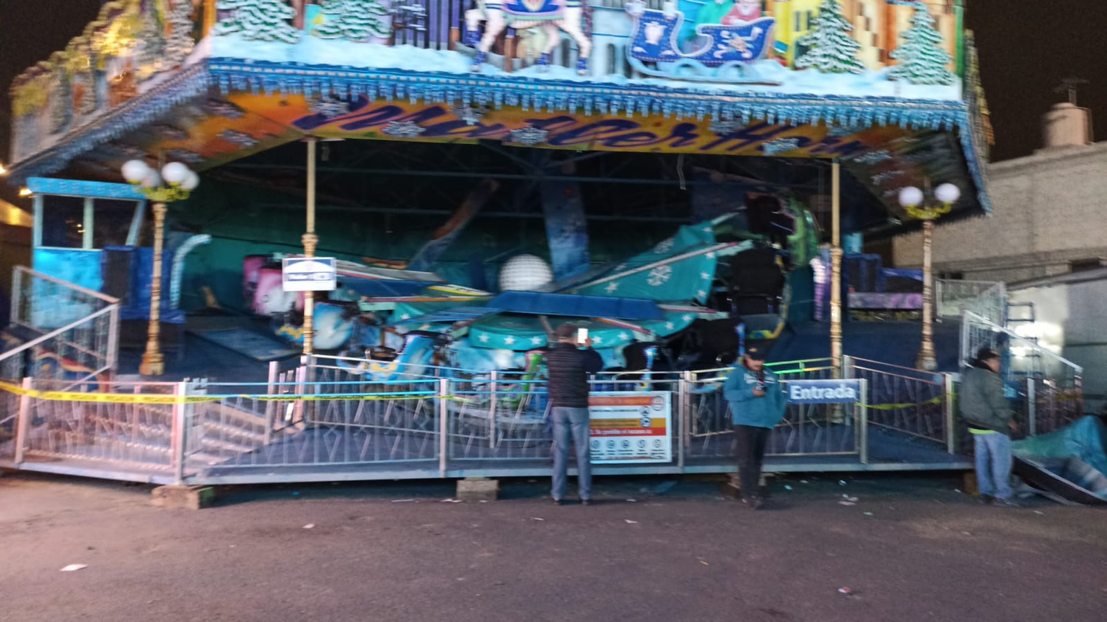 Falla en juego mecánico de Feria de Pachuca deja lesionados