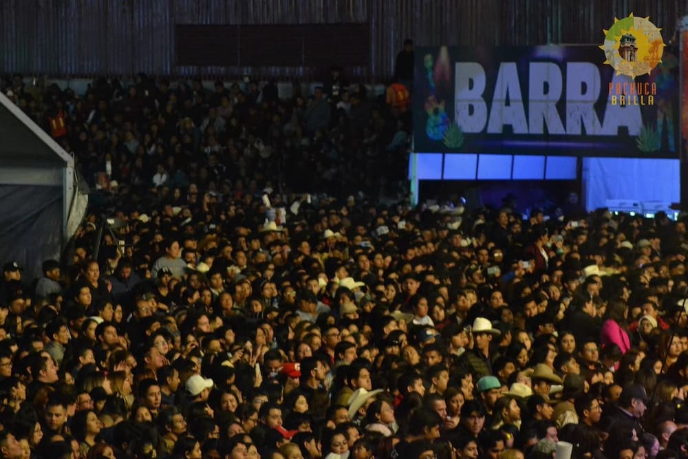 La Arrolladora rompió el récord de asistencia de la Feria de Pachuca