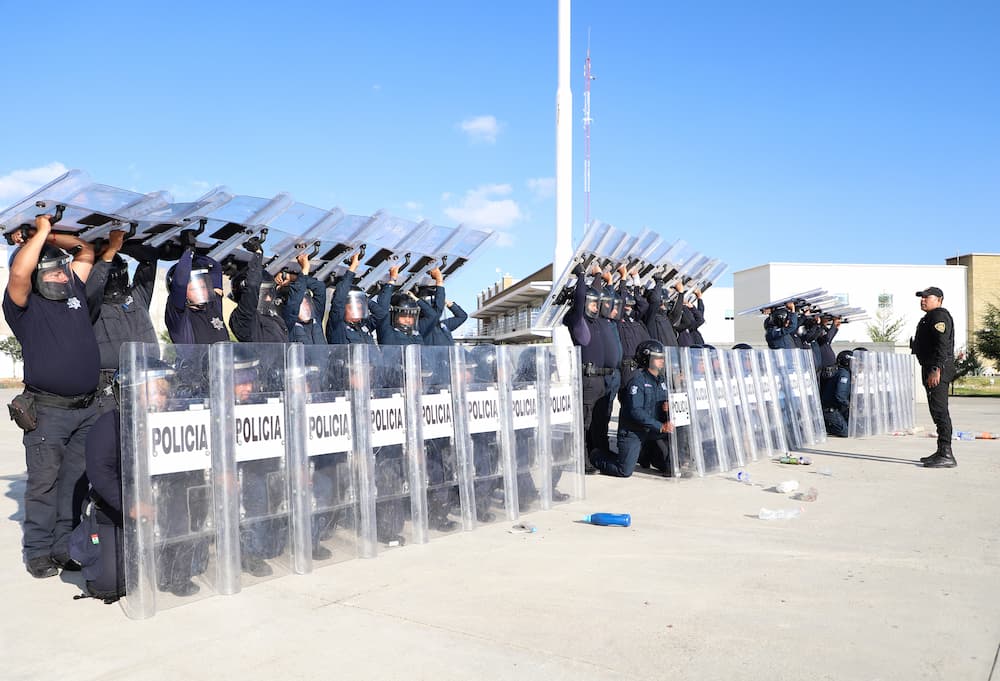 Concluyen policías capacitación para uso adecuado de la fuerza
