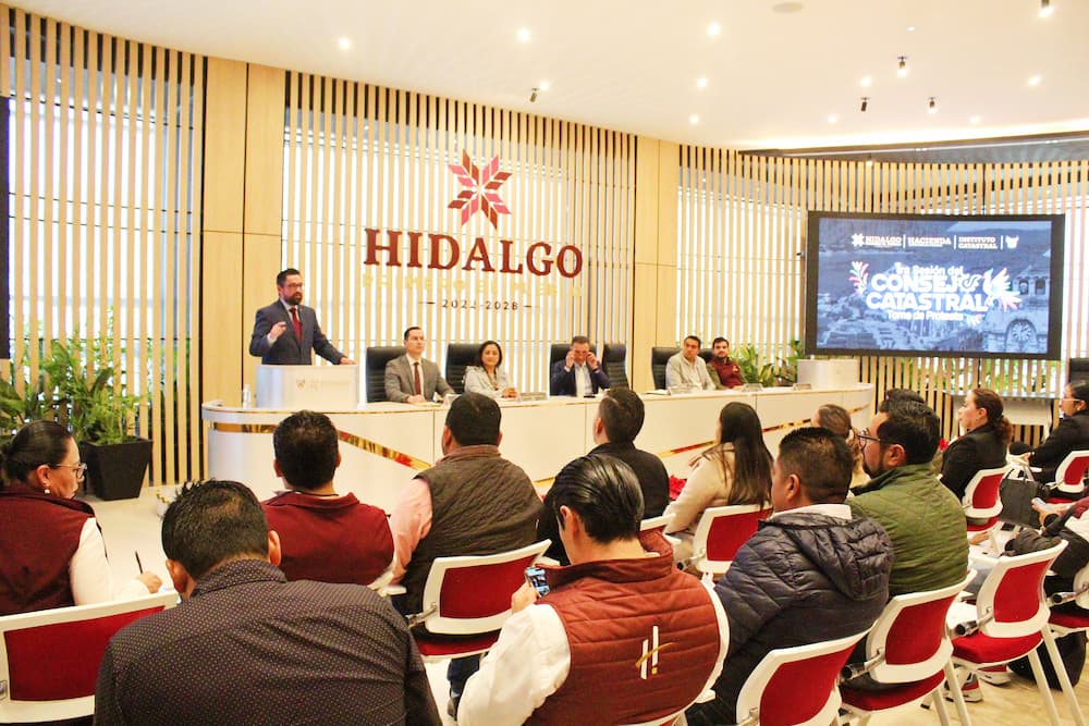 Alcaldes, nombrados como parte del Consejo Catastral del Estado de Hidalgo