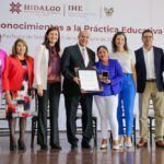 Natividad Castrejón entregó reconocimientos a la Práctica Educativa 2024