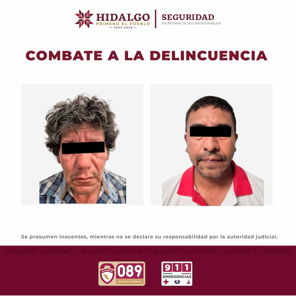 Detienen a presuntos involucrados en homicidio de Tizayuca