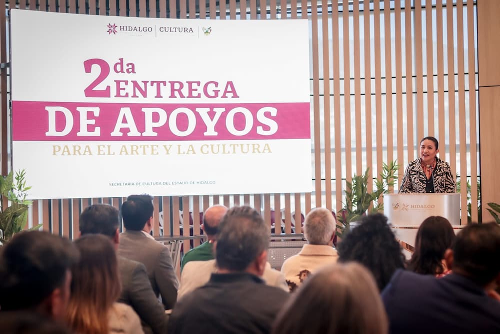 Entregan más de $1.3 millones en apoyos para creadores locales en Hidalgo
