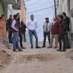Supervisan Jorge Reyes y titular de la SIPDUS obras en Pachuca