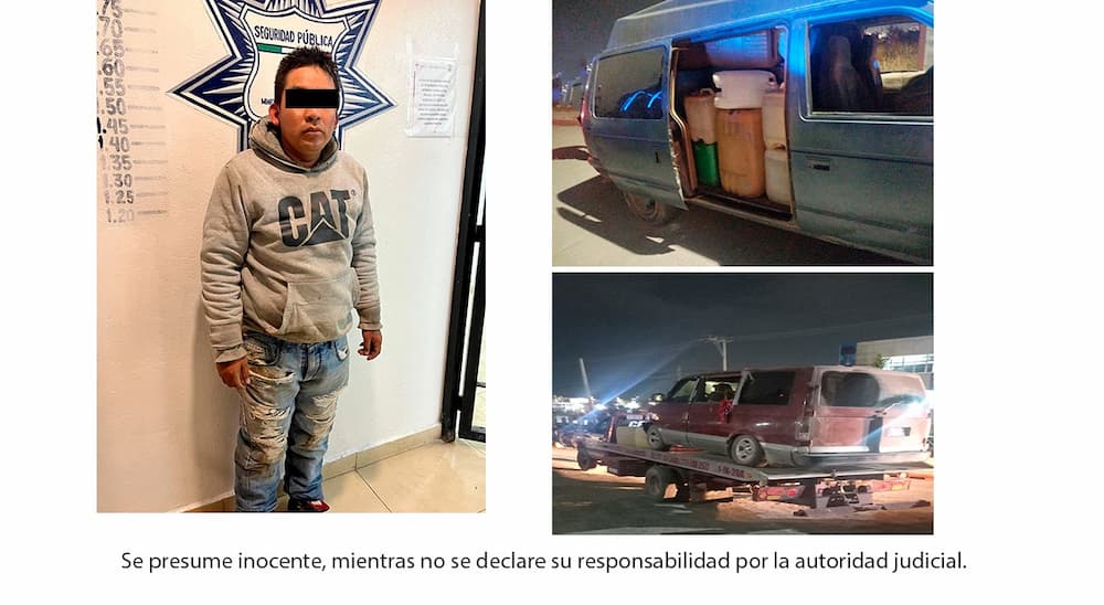 Aseguran más de 4 mil 500 litros de hidrocarburo en Mineral de la Reforma