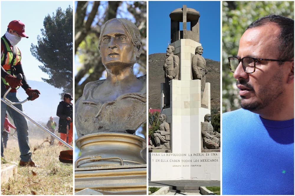 Rehabilitan monumentos históricos de Pachuca