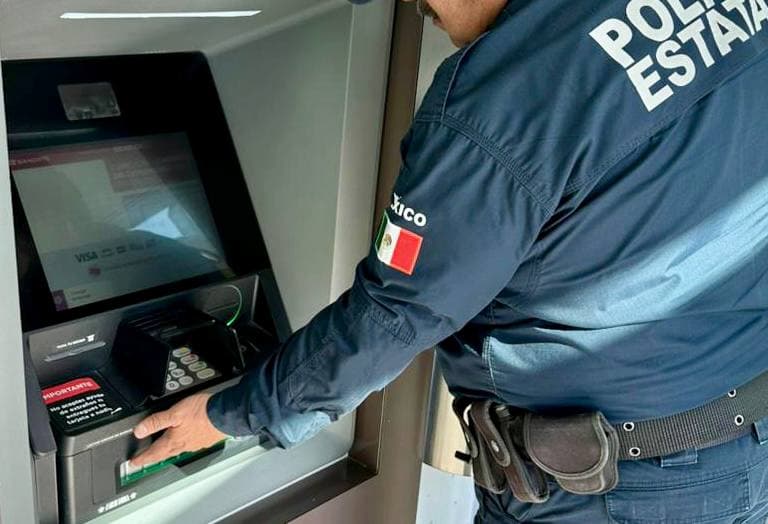 Intensifica SSPH vigilancia en cajeros automáticos