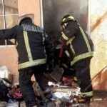 Bomberos atienden incidentes por incendio y fuga de gas en Pachuca