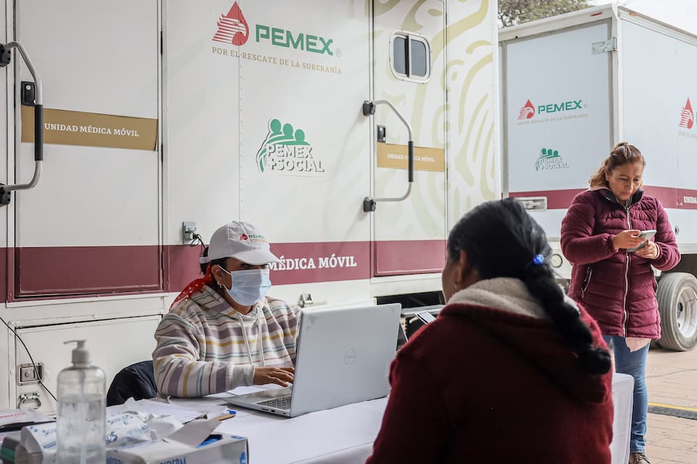 Unidades Médicas de Pemex benefician a Hidalgo con casi 112 mil atenciones