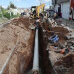 Avanza reemplazo de tubería de más de 60 años en Pachuca