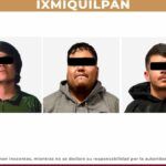 Policía Estatal asegura a grupo generador de violencia en Ixmiquilpan
