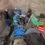 Caasim concluye rehabilitación de tramo 9 de acueducto Téllez