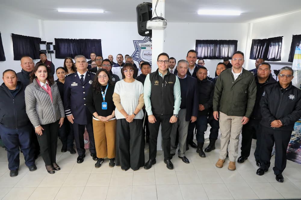Capacita Derechos Humanos de Hidalgo a la policía de Pachuca en perspectiva migratoria y personas refugiadas