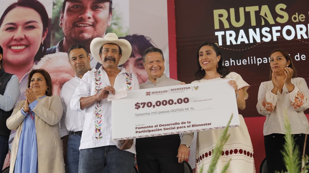 Menchaca Salazar retomará Rutas de la Transformación en Tolcayuca