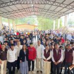 Gobierno del estado entregó equipamiento a escuela de Chapulhuacán