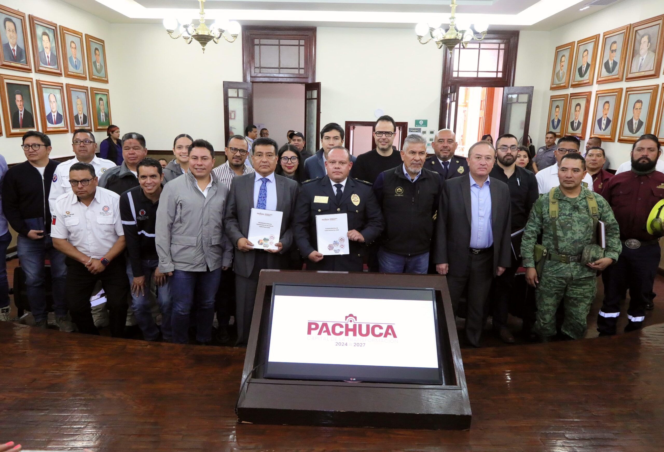 Por primera ocasión, se presenta el Plan Municipal de Contingencias de Pachuca