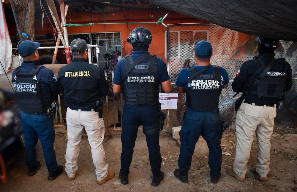 SSPH desmantela centro de distribución de droga en Atotonilco el Grande