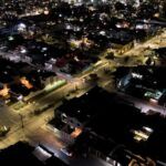 Pachuca Iluminada llega con éxito a Fraccionamiento Pitahayas