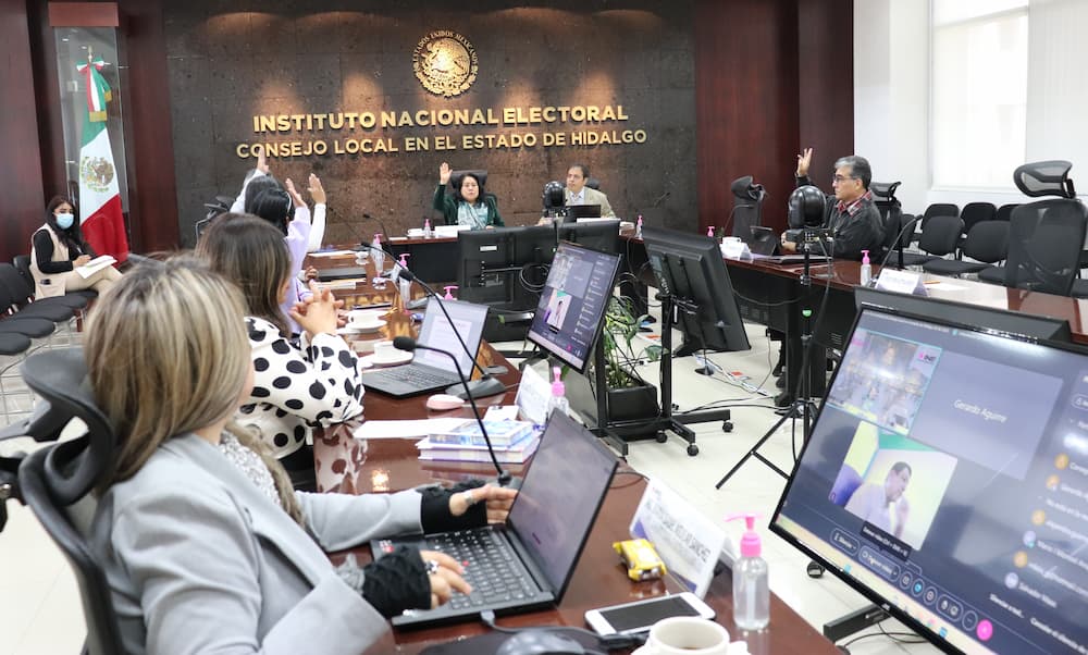 INE Hidalgo proyecta instalar 2 mil 163 casillas para elección judicial