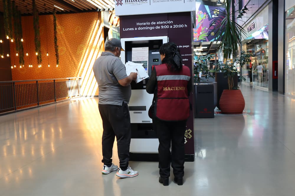 Hidalgo innova con kioscos electrónicos para contribuyentes