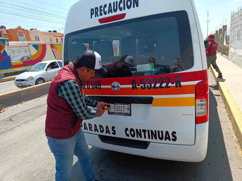 Sancionan a unidades de transporte tras agresiones en Pachuca