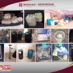 SSPH desmantela centros de droga e hidrocarburo en Pachuca