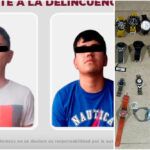 Así detuvieron a sujetos que robaron joyería en Centro de Pachuca