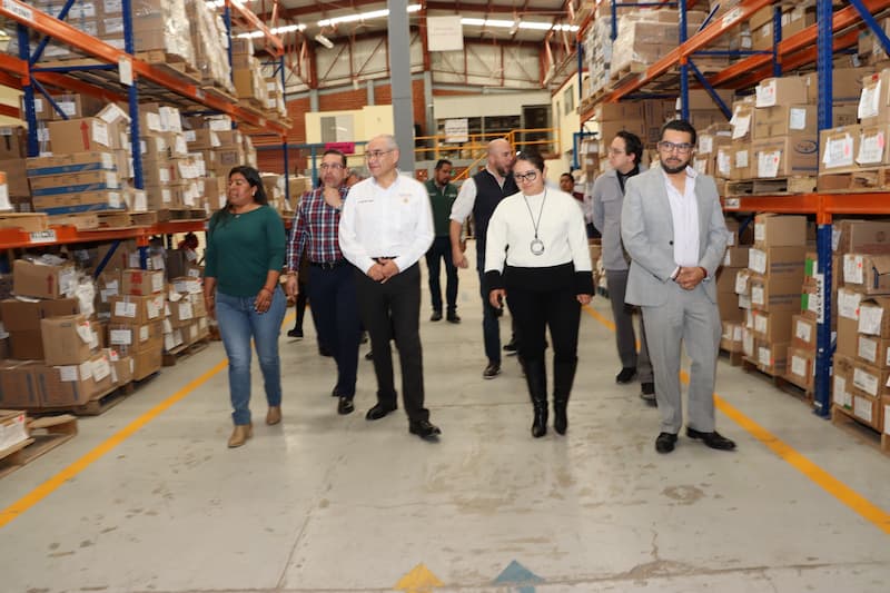 Buscan mejorar abasto de insumos para la salud en Hidalgo