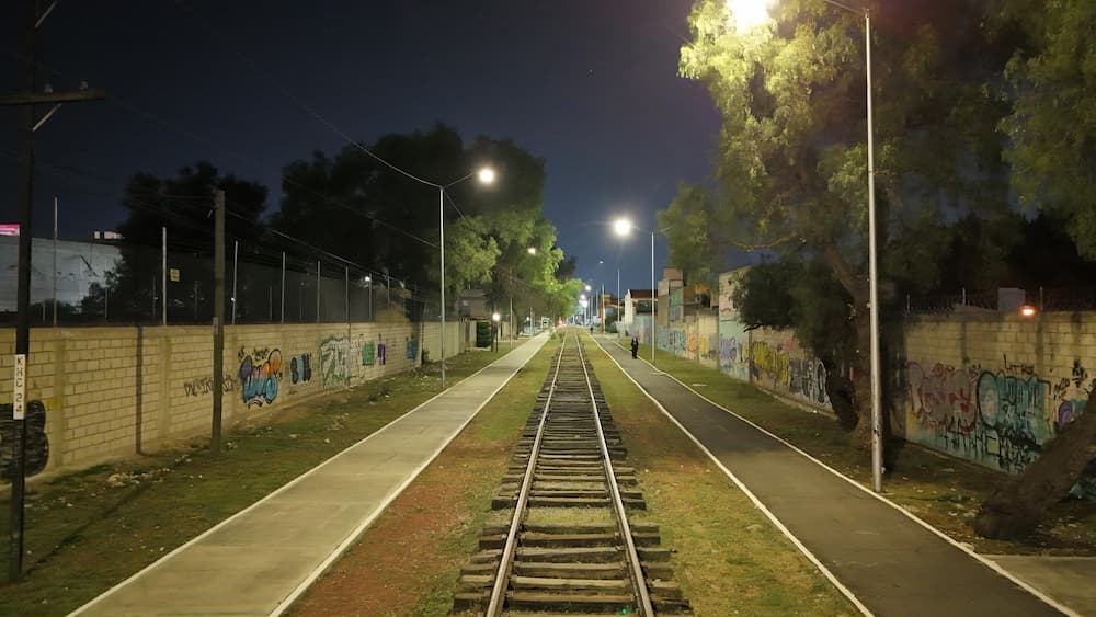 Alcaldía de Pachuca rehabilita 1.2 km de alumbrado en la Ciclovía