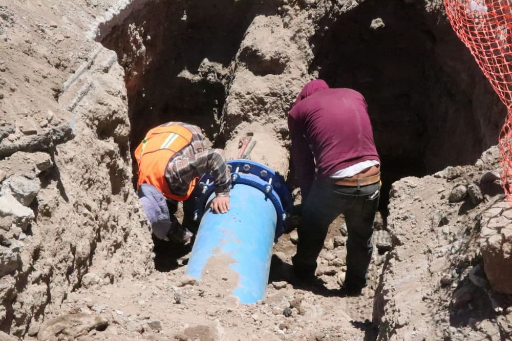 En operación, nueva línea de agua potable; beneficiará a más de 20 mil habitantes