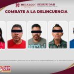Caen Los Peñafiel, banda dedicada a robo de autos en Hidalgo y Edomex