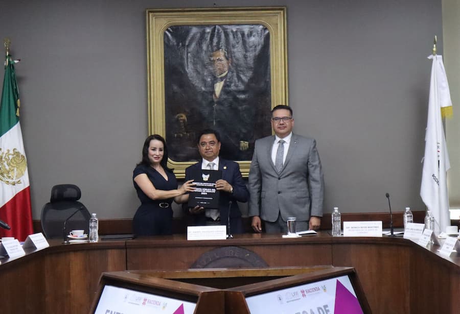 Entrega Secretaría de Hacienda al Congreso la Cuenta Pública Estatal 2024