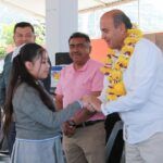 Entrega SEPH infraestructura educativa en la Sierra Gorda