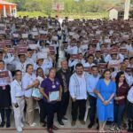 Estudiantes de la Huasteca hidalguense reciben tabletas electrónicas