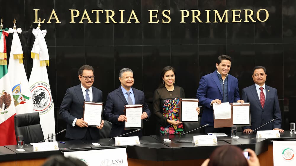 Gobierno de Hidalgo y Senado de la República signan convenio para profesionalizar a personas servidoras públicas