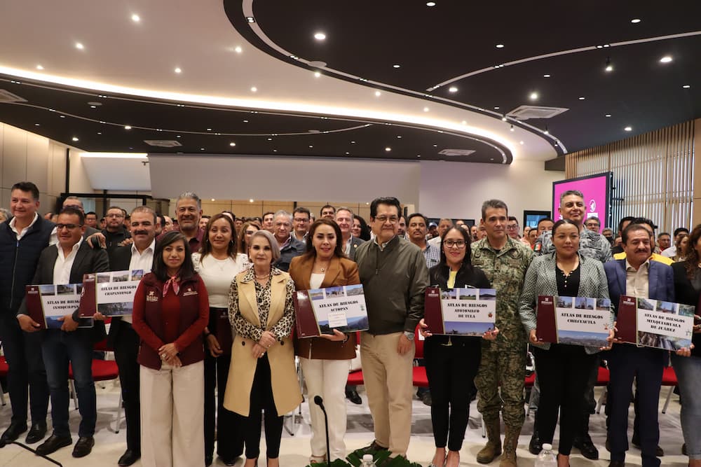 Entrega Gobierno de Hidalgo, Atlas Municipales de Riesgo